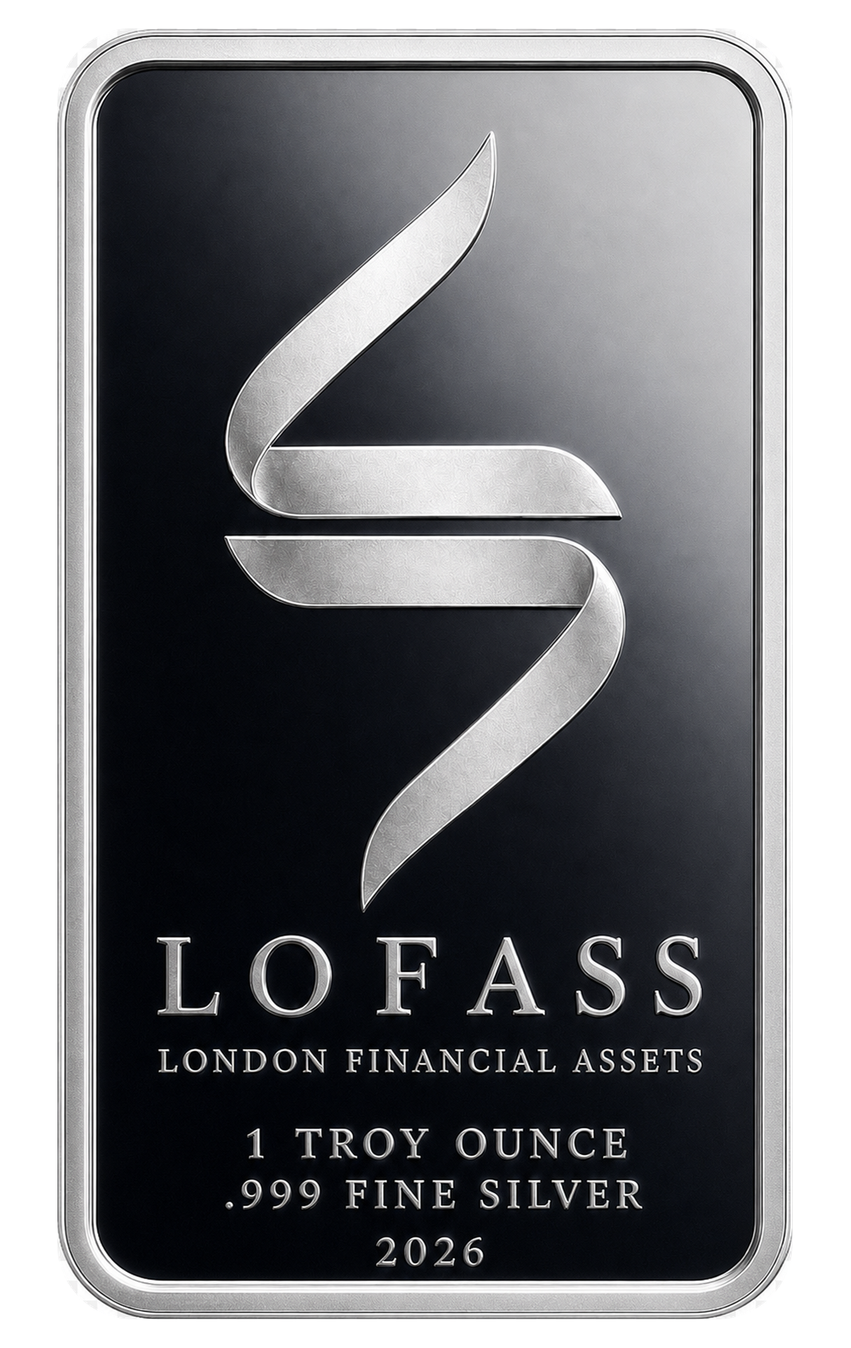 Approved LOFASS one-ounce silver bar